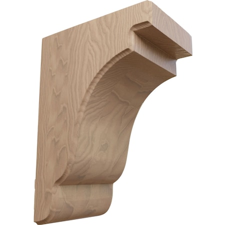 Ekena Millwork 5 1/4"W x 7 1/4"D x 9 1/2"H Bedford Bracket, Mahogany BKTW05X07X10BEGM